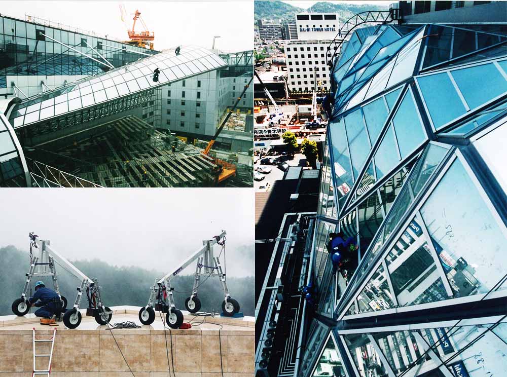 特殊ガラスクリーンイング